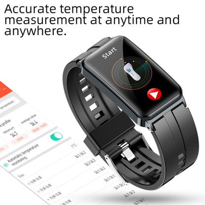 EP01 1.47 inch Color Screen Smart Watch,Support Heart Rate Monitoring/Blood Pressure Monitoring(Black) - Smart Wristbands by buy2fix | Online Shopping UK | buy2fix