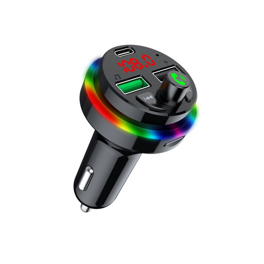 F17 3.1A Dual USB Charger Bluetooth 5.0 Car MP3 Player - Bluetooth Car Kits by buy2fix | Online Shopping UK | buy2fix