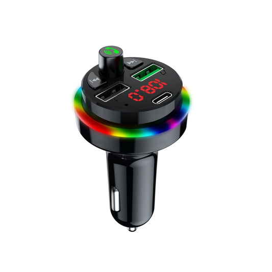 F17 3.1A Dual USB Charger Bluetooth 5.0 Car MP3 Player - Bluetooth Car Kits by buy2fix | Online Shopping UK | buy2fix