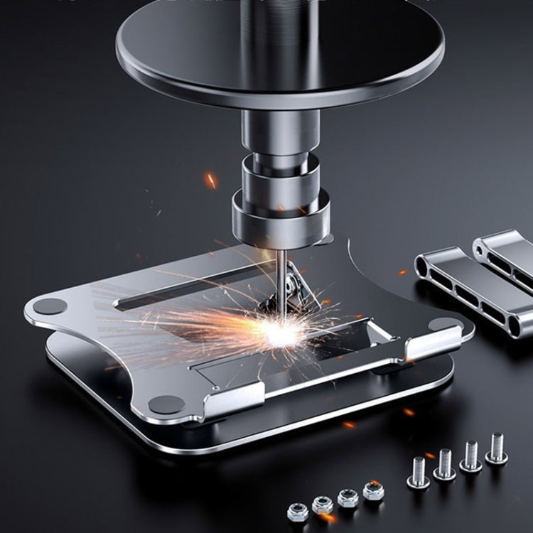 N16 Foldable Adjustable Heigt Aluminum Multifunctional Portable Laptop Holder by buy2fix