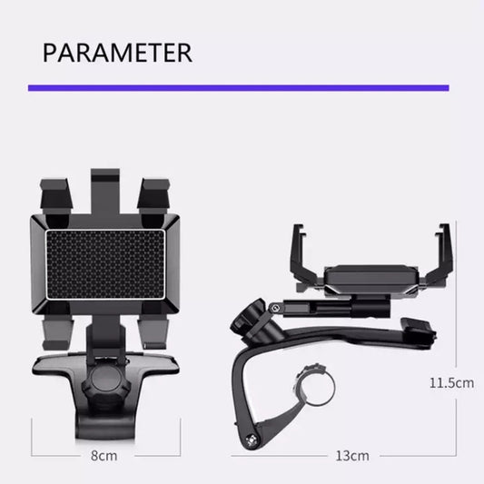 YB001 360 Degree Rotation Car Dashboard Phone Holder - Universal Car Holders by buy2fix | Online Shopping UK | buy2fix