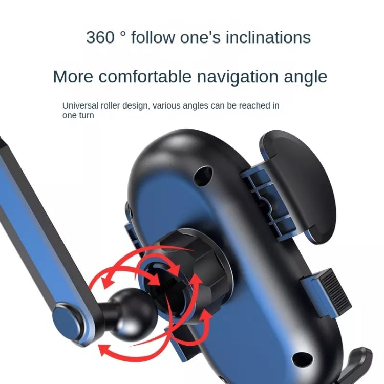 R004 Rearview Mirror 360 Rotatable Retractable Car Phone Holder by buy2fix