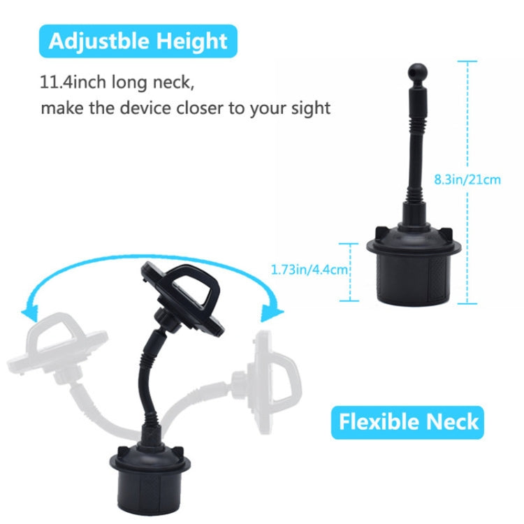 C009 Adjustable Car Cup Holder 360 Degree Universal Car Mount - Car Drink Holders by buy2fix | Online Shopping UK | buy2fix