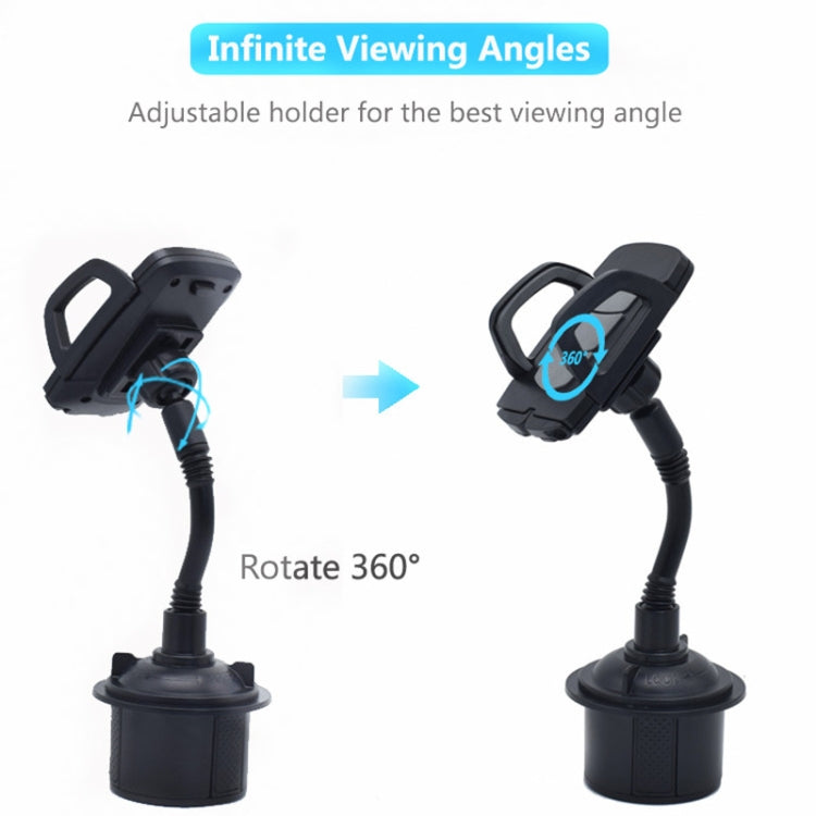 C009 Adjustable Car Cup Holder 360 Degree Universal Car Mount - Car Drink Holders by buy2fix | Online Shopping UK | buy2fix
