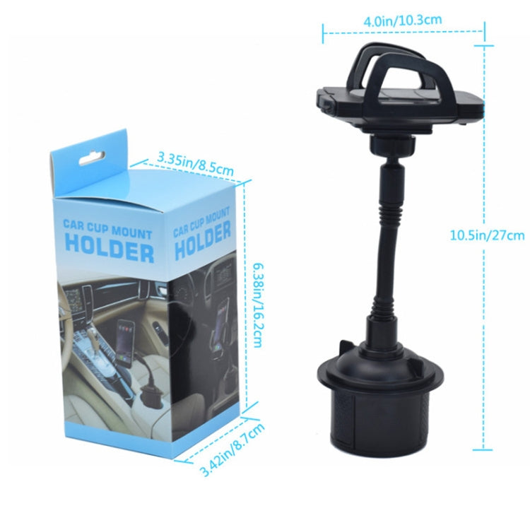 C009 Adjustable Car Cup Holder 360 Degree Universal Car Mount - Car Drink Holders by buy2fix | Online Shopping UK | buy2fix