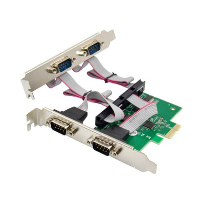 ST318 Serial Controller Card 4 Ports PCI Express Multi System Applicable Controller Card by buy2fix