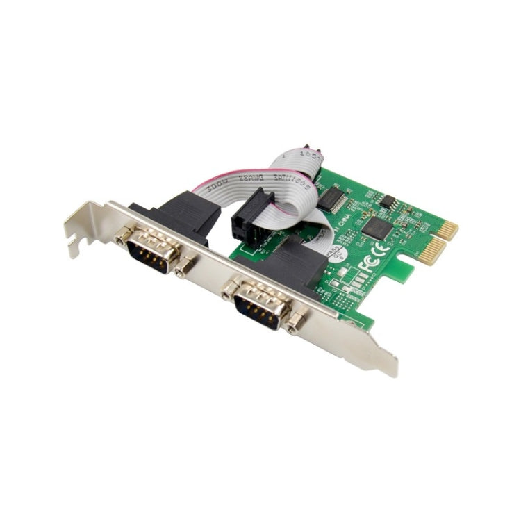 ST316 2 Ports RS232 To PCIE Converter Card AX99100 Chipset by buy2fix