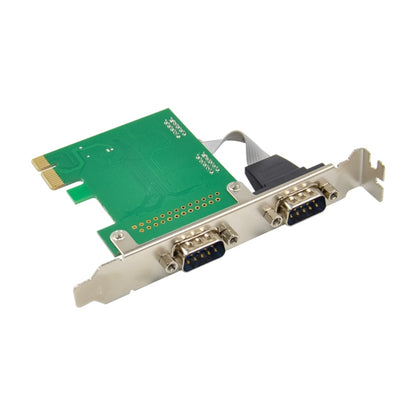 ST316 2 Ports RS232 To PCIE Converter Card AX99100 Chipset by buy2fix