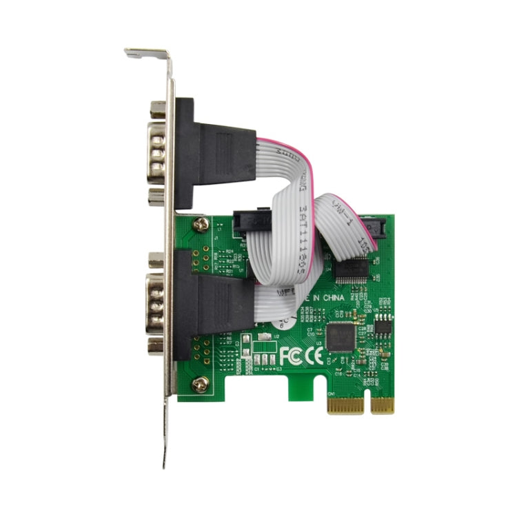 ST316 2 Ports RS232 To PCIE Converter Card AX99100 Chipset by buy2fix