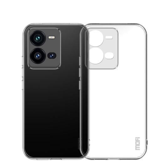 For vivo V25 MOFI Ming Series Ultra-thin TPU Phone Case(Transparent) - vivo Cases by MOFI | Online Shopping UK | buy2fix