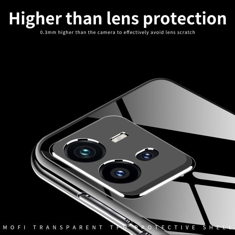 For vivo V25 MOFI Ming Series Ultra-thin TPU Phone Case(Transparent) - vivo Cases by MOFI | Online Shopping UK | buy2fix