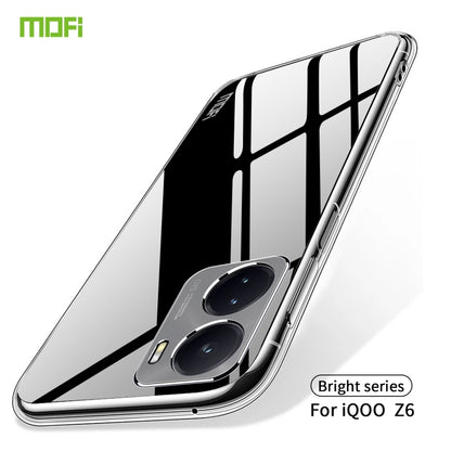 For vivo iQOO Z6 MOFI Ming Series Ultra-thin TPU Phone Case(Transparent) - vivo Cases by MOFI | Online Shopping UK | buy2fix