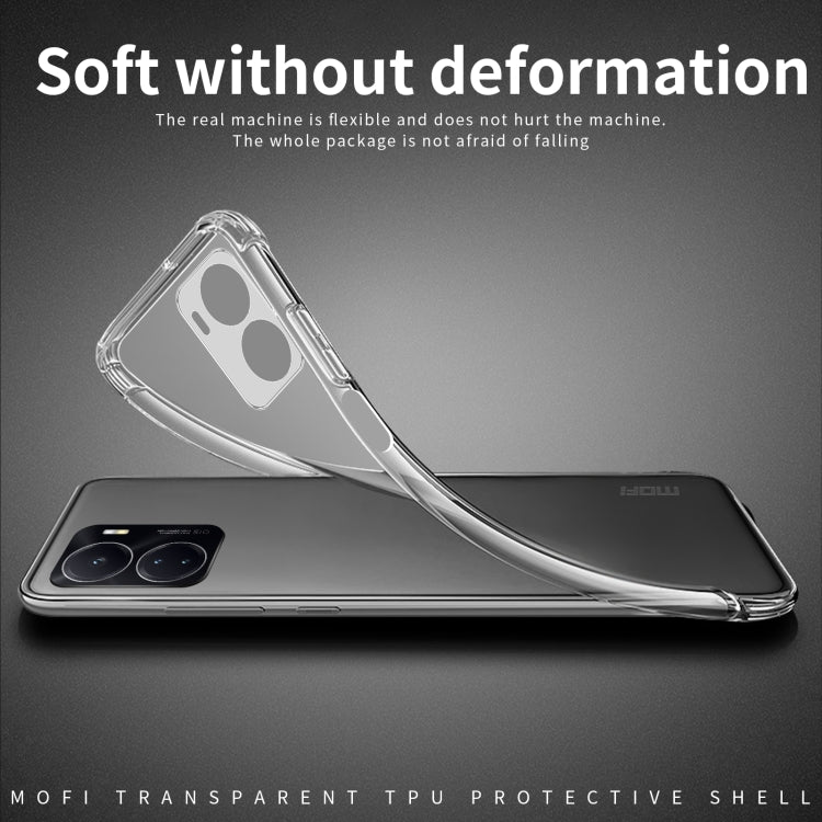 For vivo iQOO Z6 MOFI Ming Series Ultra-thin TPU Phone Case(Transparent) - vivo Cases by MOFI | Online Shopping UK | buy2fix