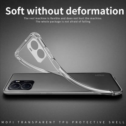 For vivo iQOO Z6 MOFI Ming Series Ultra-thin TPU Phone Case(Transparent) - vivo Cases by MOFI | Online Shopping UK | buy2fix
