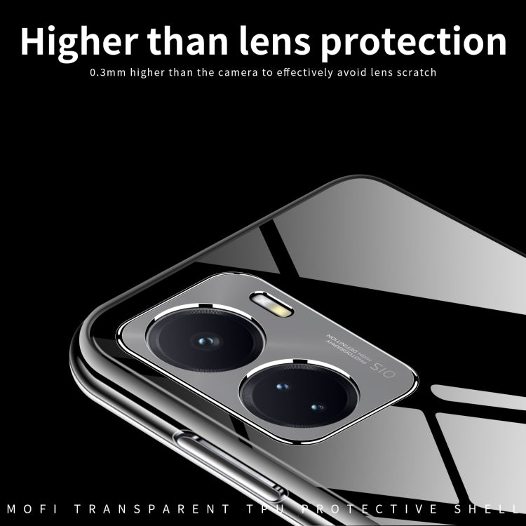 For vivo iQOO Z6 MOFI Ming Series Ultra-thin TPU Phone Case(Transparent) - vivo Cases by MOFI | Online Shopping UK | buy2fix