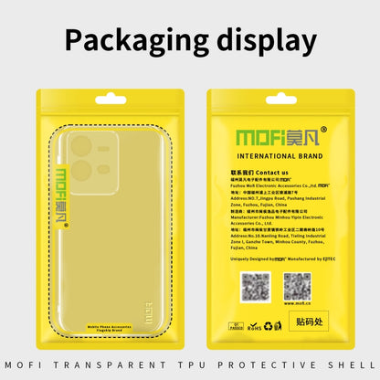For vivo iQOO Z6 MOFI Ming Series Ultra-thin TPU Phone Case(Transparent) - vivo Cases by MOFI | Online Shopping UK | buy2fix
