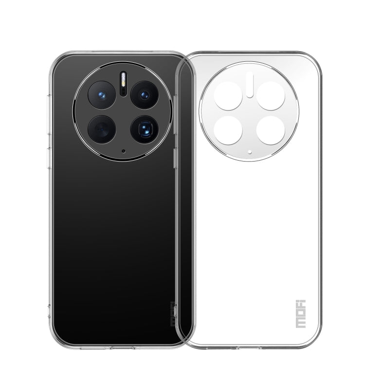 For Huawei Mate 50 Pro MOFI Ming Series Ultra-thin TPU Phone Case(Transparent) - Huawei Cases by MOFI | Online Shopping UK | buy2fix