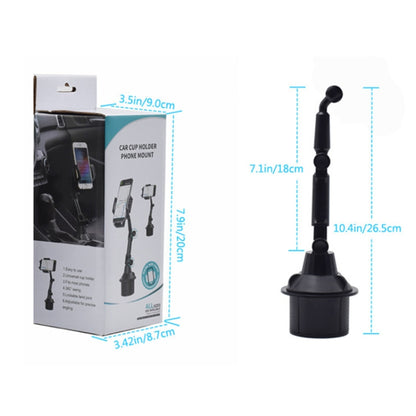 X033 360 Degree Car Phone Mount Adjustable Gooseneck Cup Holder - Car Drink Holders by buy2fix | Online Shopping UK | buy2fix