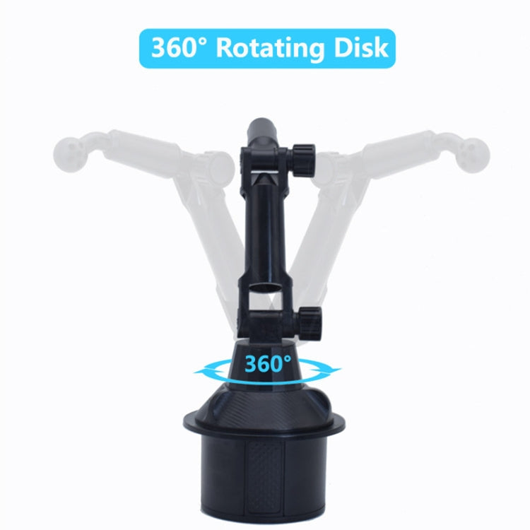 X033 360 Degree Car Phone Mount Adjustable Gooseneck Cup Holder - Car Drink Holders by buy2fix | Online Shopping UK | buy2fix