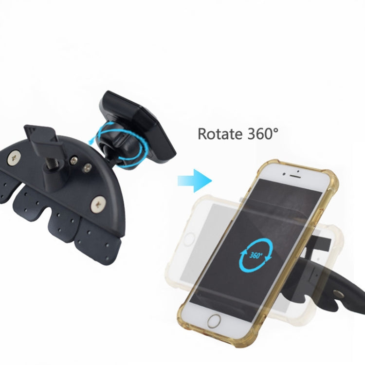 CD008 360 Degree Strong Magnet Car CD Slot Magnetic Cell Phone Mount Holder by buy2fix