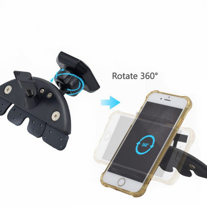 CD008 360 Degree Strong Magnet Car CD Slot Magnetic Cell Phone Mount Holder by buy2fix