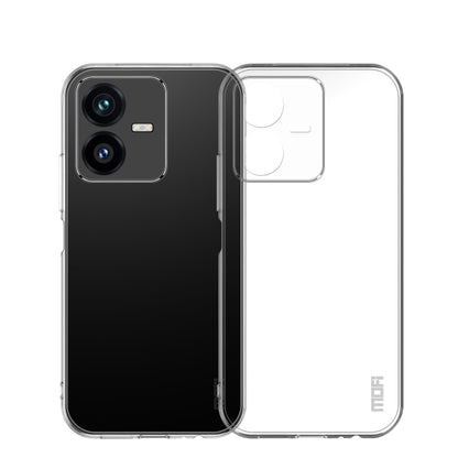 For vivo Y22 / Y22s MOFI Ming Series Ultra-thin TPU Phone Case(Transparent) - vivo Cases by MOFI | Online Shopping UK | buy2fix