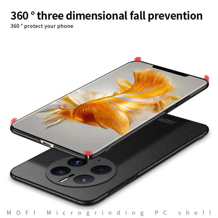 For Huawei Mate 50 Pro MOFI Fandun Series Frosted Ultra-thin PC Hard Phone Case(Red) - Huawei Cases by MOFI | Online Shopping UK | buy2fix
