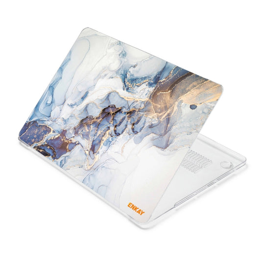 For MacBook Air 13.6 2022/2024 A2681 (M2) / A3113 (M3) ENKAY Hat-Prince Streamer Series Protective Crystal Case Cover Hard Shell(Streamer No.1) - MacBook Air Cases by ENKAY | Online Shopping UK | buy2fix