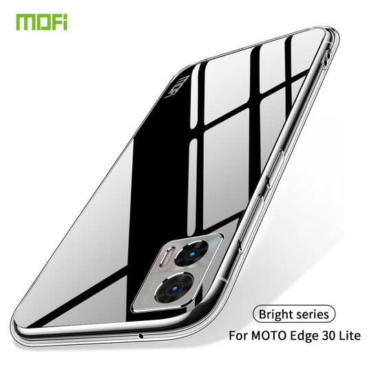 For Motorola Moto Edge 30 Lite / Edge 30 Neo 5G MOFI Ming Series Ultra-thin TPU Phone Case(Transparent) - Motorola Cases by MOFI | Online Shopping UK | buy2fix