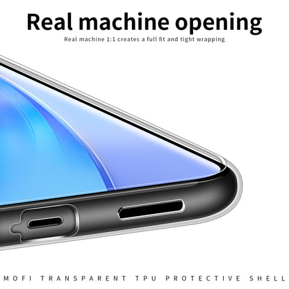 For Honor X40 MOFI Ming Series Ultra-thin TPU Phone Case(Transparent) - Honor Cases by MOFI | Online Shopping UK | buy2fix