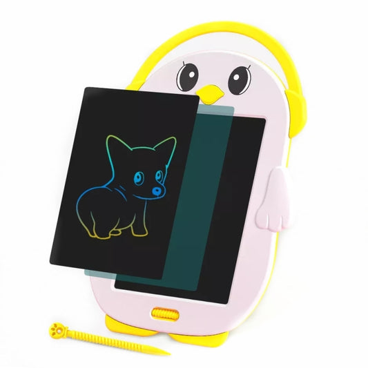 HYD-8511 Cartoon Kids LCD ABS Graffiti Drawing Colorful Hands Writing Board by buy2fix