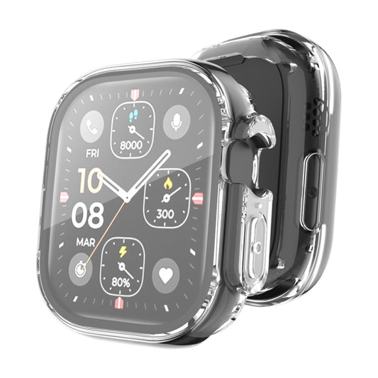 For Apple Watch Ultra / Ultra 2 49mm ENKAY Full Coverage Transparent Soft TPU Case with Screen Film - Watch Cases by ENKAY | Online Shopping UK | buy2fix