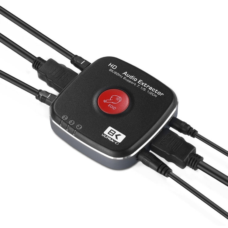 AYSA-11V21 8K/60Hz YbCr420 HDR10 Output 7.1 HDMI8K Audio Separator 2.1 Audio separator by buy2fix