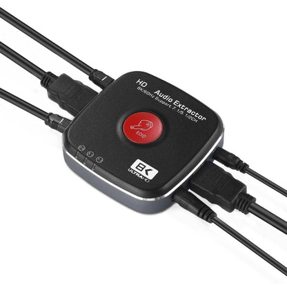 AYSA-11V21 8K/60Hz YbCr420 HDR10 Output 7.1 HDMI8K Audio Separator 2.1 Audio separator by buy2fix