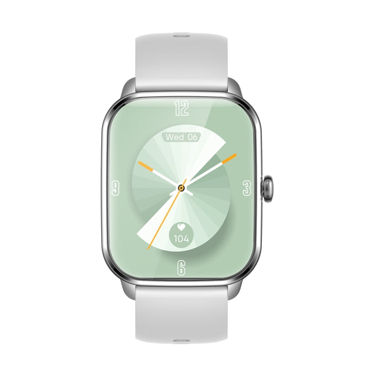 KT65 1.9 inch Color Screen Smart Watch,Support Heart Rate Monitoring/Blood Pressure Monitoring(Silver) by buy2fix
