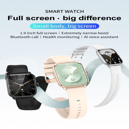KT65 1.9 inch Color Screen Smart Watch,Support Heart Rate Monitoring/Blood Pressure Monitoring(Black) - Smart Wristbands by buy2fix | Online Shopping UK | buy2fix