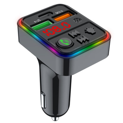 PDF18 Mobile Phone Charger Adapter USB+Type-C PD25W QC3.0 Car Phone Adapter Cigarette Lighter - Bluetooth Car Kits by buy2fix | Online Shopping UK | buy2fix