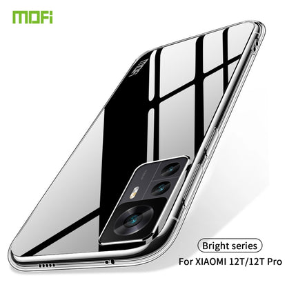 For Xiaomi 12T / 12T Pro MOFI Ming Series Ultra-thin TPU Phone Case(Transparent) - Xiaomi Cases by MOFI | Online Shopping UK | buy2fix