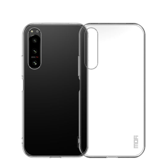 For Sony Xperia 5 IV MOFI Ming Series Ultra-thin TPU Phone Case(Transparent) - Sony Cases by MOFI | Online Shopping UK | buy2fix