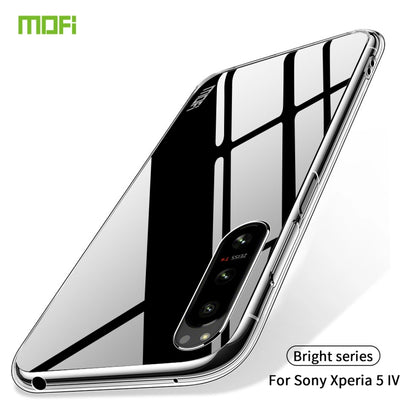 For Sony Xperia 5 IV MOFI Ming Series Ultra-thin TPU Phone Case(Transparent) - Sony Cases by MOFI | Online Shopping UK | buy2fix