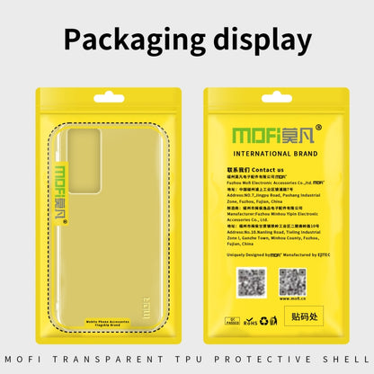 For Motorola Moto X30 Pro MOFI Ming Series Ultra-thin TPU Phone Case(Transparent) by MOFI