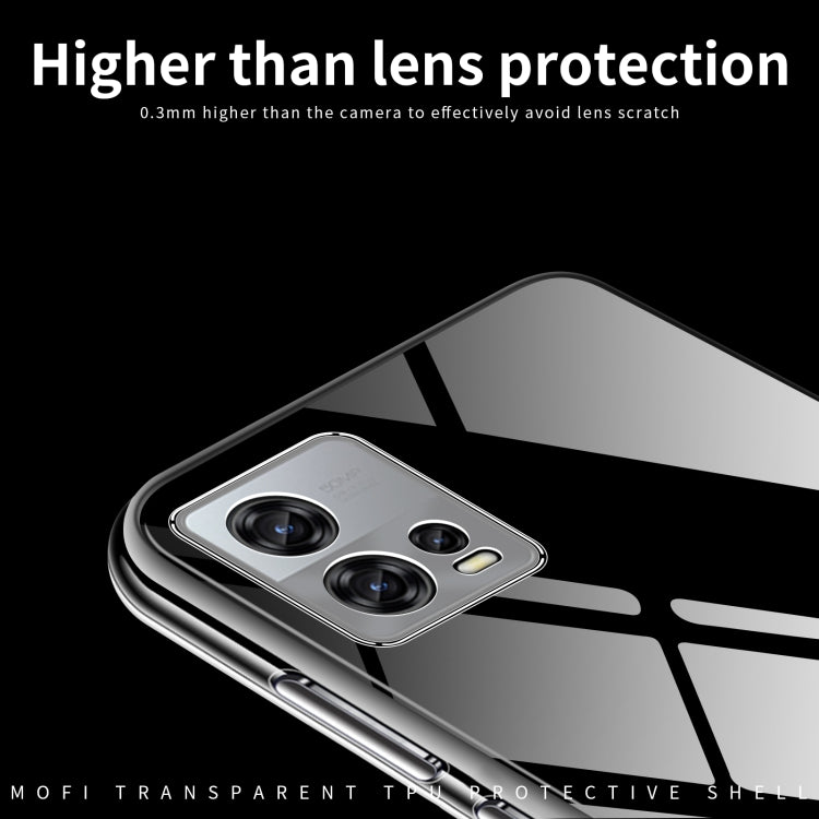 For Motorola Moto S30 Pro MOFI Ming Series Ultra-thin TPU Phone Case(Transparent) - Motorola Cases by MOFI | Online Shopping UK | buy2fix