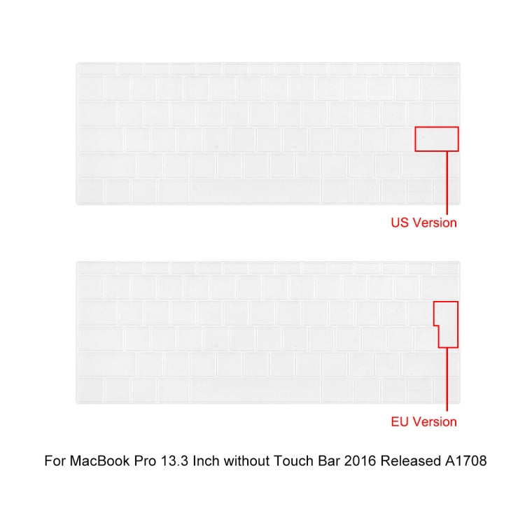 For MacBook Pro 13.3 A1708 ENKAY Hat-Prince 3 in 1 Spaceman Pattern Laotop Protective Crystal Case with TPU Keyboard Film / Anti-dust Plugs, Version:US(Spaceman No.3) - MacBook Pro Cases by ENKAY | Online Shopping UK | buy2fix