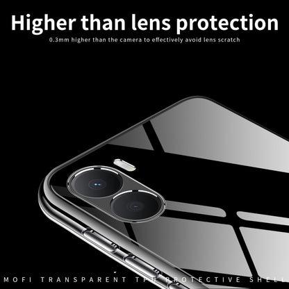 For Honor Play 40 Plus  5G MOFI Ming Series Ultra-thin TPU Phone Case(Transparent) - Honor Cases by MOFI | Online Shopping UK | buy2fix
