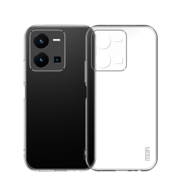 For vivo Y35 4G MOFI Ming Series Ultra-thin TPU Phone Case(Transparent) - vivo Cases by MOFI | Online Shopping UK | buy2fix