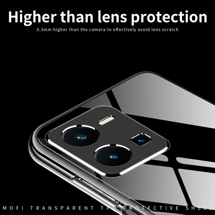 For vivo Y35 4G MOFI Ming Series Ultra-thin TPU Phone Case(Transparent) - vivo Cases by MOFI | Online Shopping UK | buy2fix