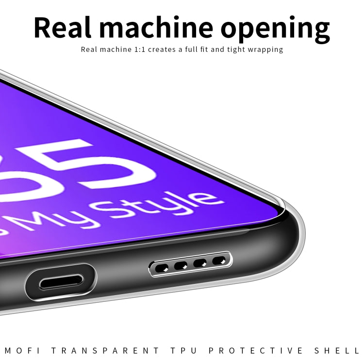 For vivo Y35 4G MOFI Ming Series Ultra-thin TPU Phone Case(Transparent) - vivo Cases by MOFI | Online Shopping UK | buy2fix