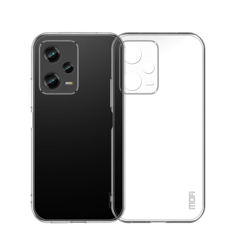 For XiaomiRedmi Note 12 Pro 5G China MOFI Ming Series Ultra-thin TPU Phone Case(Transparent) - Xiaomi Cases by MOFI | Online Shopping UK | buy2fix