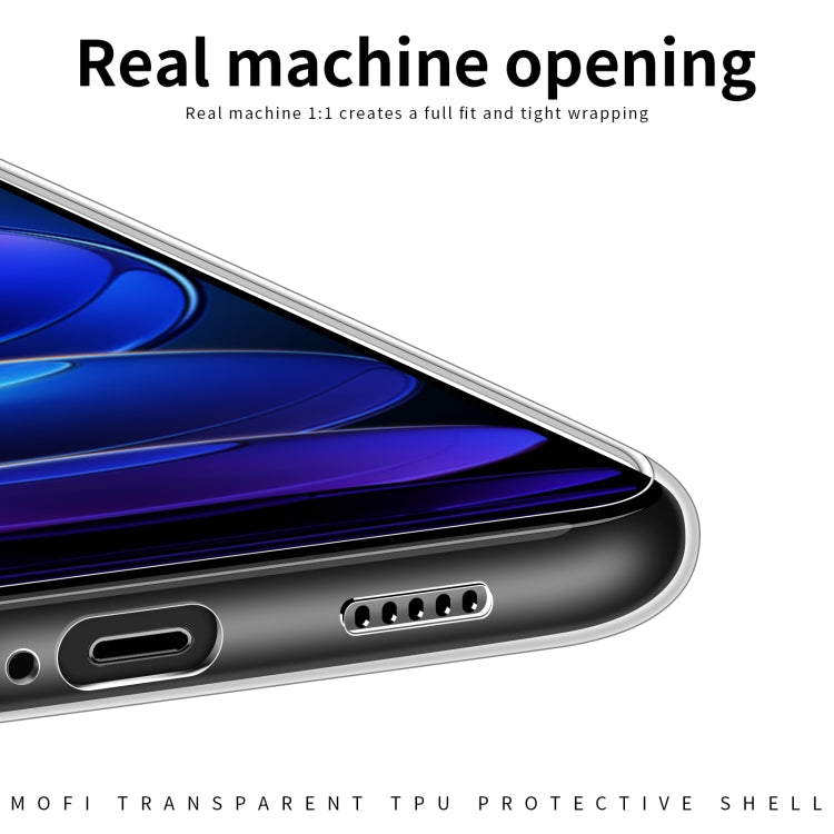 For XiaomiRedmi Note 12 Pro 5G China MOFI Ming Series Ultra-thin TPU Phone Case(Transparent) - Xiaomi Cases by MOFI | Online Shopping UK | buy2fix