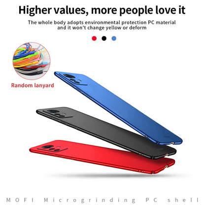 For Xiaomi 12T / Redmi K50 Ultra MOFI Micro Frosted PC Ultra-thin Hard Case(Red) - Xiaomi Cases by MOFI | Online Shopping UK | buy2fix